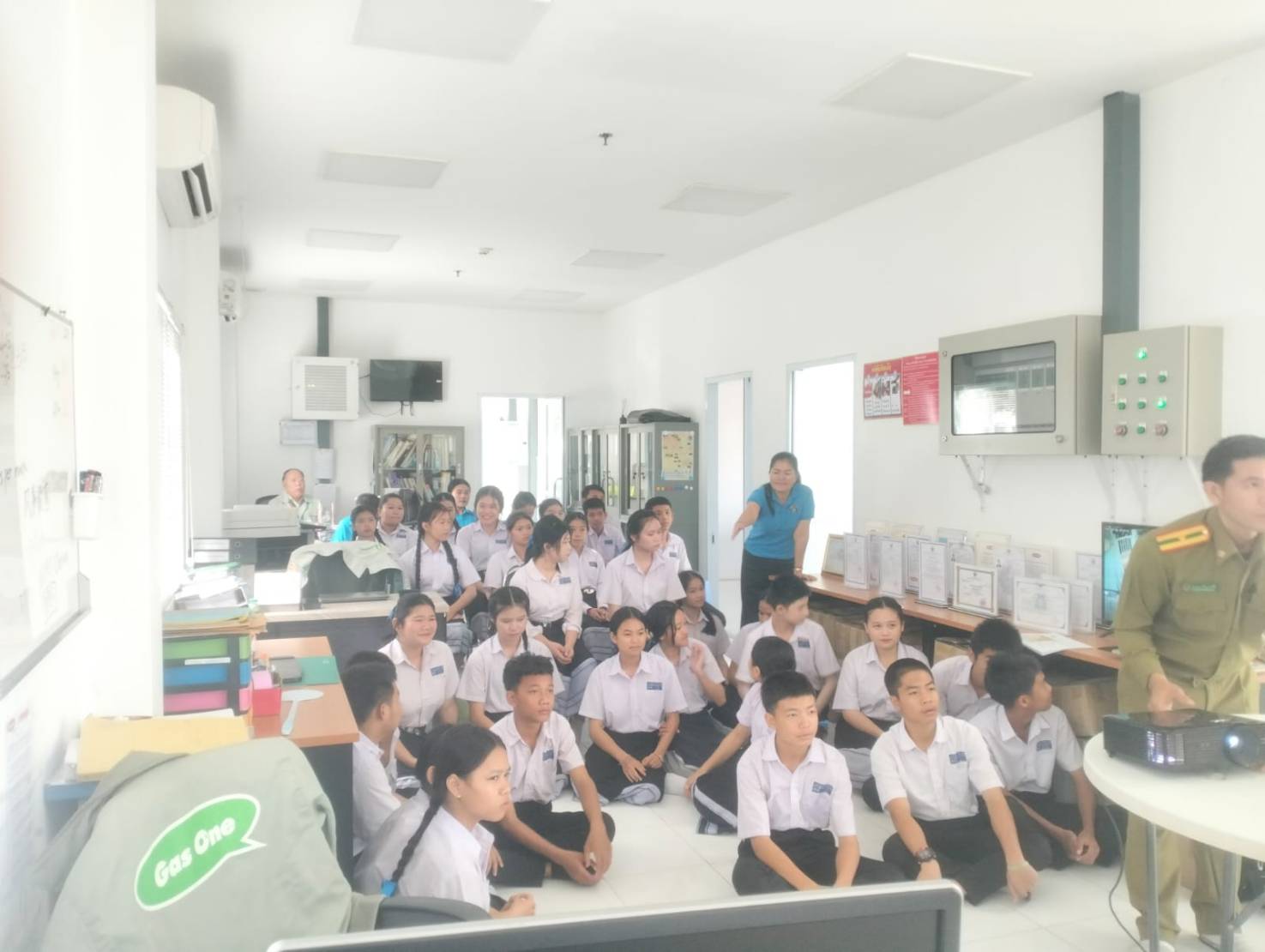 GOL invited over 30 schoolkids.